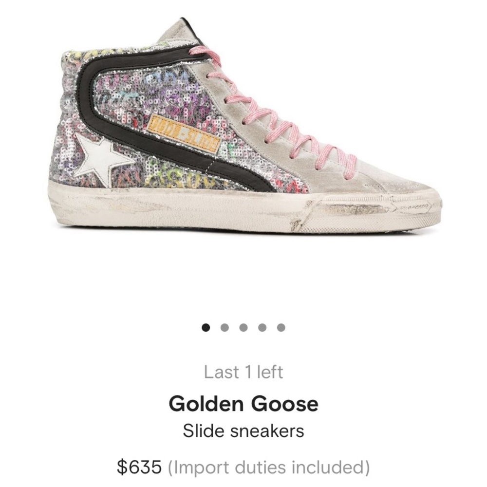 Golden Goose Slide Sneakers
